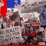 “Revolución de los flamencos”: albaneses protestan contra un proyecto de lujo vinculado a Trump y Kushner
