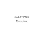 CAMILO TORRES. El amor eficaz